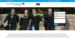 Desktop Screenshot of correspondence-education.org